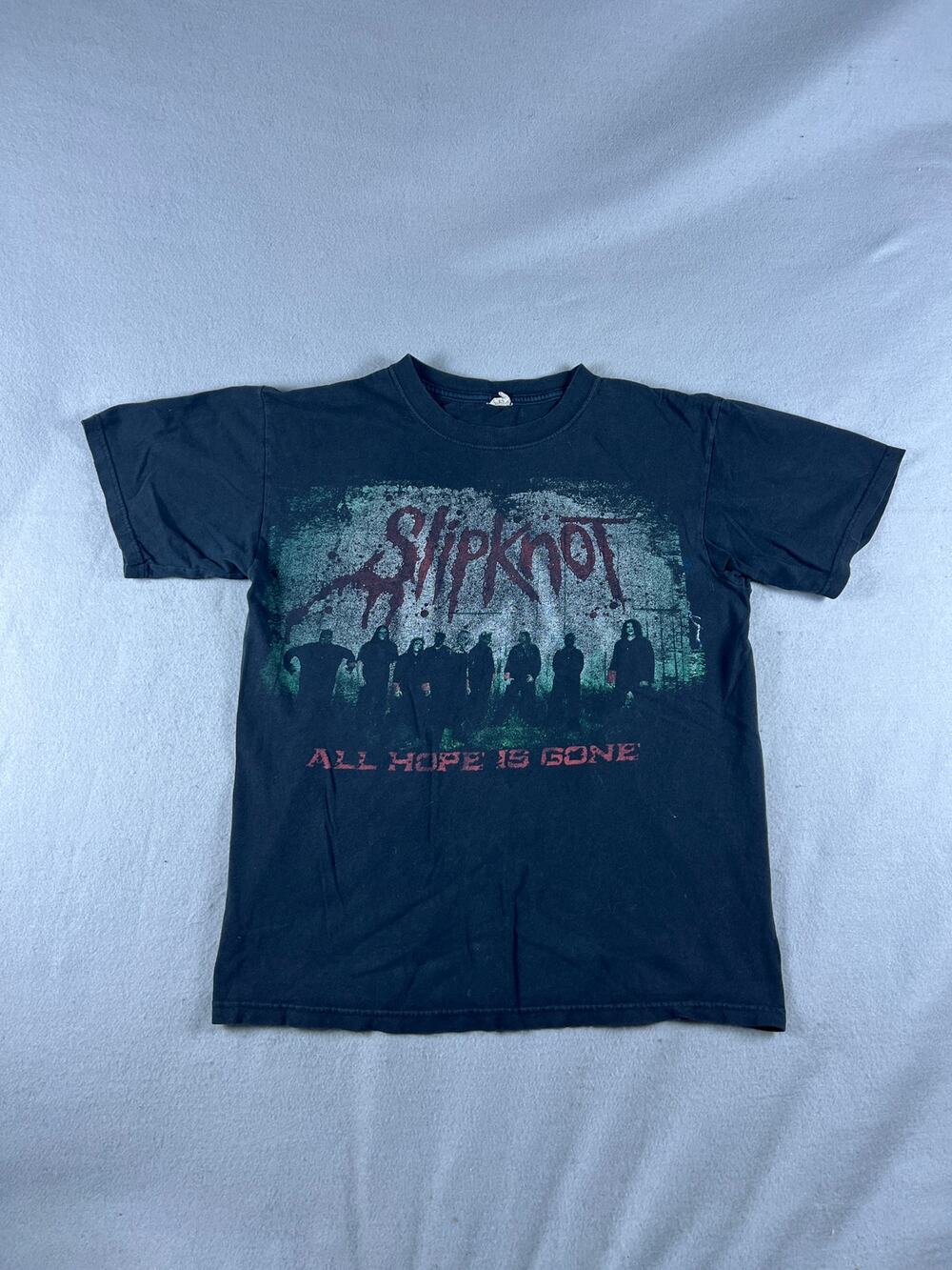Vintage Slipknot All Hope Is Gone 2009 Tour T-Shirt Men M Black Band Concert Tee